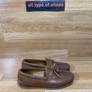 L.L. BEAN Signature Loafer Leather Shoes Size 7.5